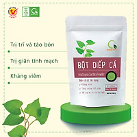 Bột Diếp Cá Quảng Thanh gói 100g thanh nhiệt, giải độc, cầm máu - Kháng khuẩn, kháng viêm, chống oxy hóa