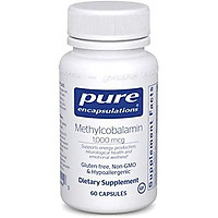 Pure Encapsulations - Methylcobalamin - Advanced Vitamin B12 for a Healthy Nervous System - 60 Capsules