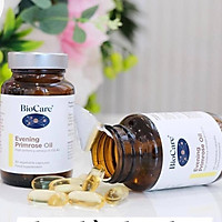 Tinh dầu hoa anh thảo Biocare Evening Primrose 30 viên chính hãng Anh giúp cân bằng nội tiết, làm đẹp da, giảm nám, tàn nhang mẫu mới
