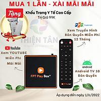 FPT PLAY BOX+ (T550) - RAM 2G/16G - KHUYẾN MÃI ĐÈN NGỦ CẢM ỨNG FPT - Hàng Chính Hãng
