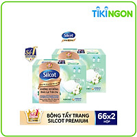 Bộ 2 Hộp Silcot Bông Trang Điểm (bông tẩy trang) Nhật Bản Cao Cấp (66 Miếng/Hộp)