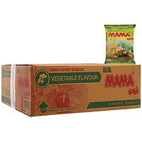 THÙNG 30 GÓI - MÌ MAMA CHAY HƯƠNG RAU CỦ 60G