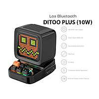 Loa bluetooth Divoom Ditoo Plus 10W - Hình dáng máy tính cổ, màn hình LED 256 Full RGB, tích hợp nhiều tính năng trên app Divoom - HÀNG CHÍNH HÃNG