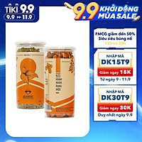 COMBO SIÊU TIẾT KIẾM - 1 Hũ Hạt Bí Xanh DK Harvest 500g + 1 Hũ Hạt Hạnh Nhân DK Harvest 500g