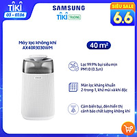 Máy lọc không khí Samsung AX40R3030WM/SV (Diện tích sử dung 40m2 )- Hàng chính hãng