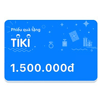 Phiếu quà tặng Tiki 1.500.000đ
