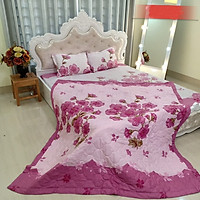 Bộ chăn ga gối CP20 set 5 món Loại 1 hàng chất lượng đẹp nét nhiều màu sắc tinh tế cho phòng ngủ của bạn