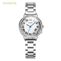 Đồng hồ Nữ SUNMATE S20022LA Máy Pin (Quartz) Dây Thép Không Gỉ