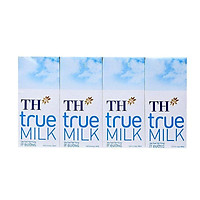 Lốc 4 sữa tươi tiệt trùng TH TRUE MILK ít đường 180ml (lốc) - 8935217400355