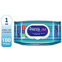 1 Gói Khăn Ướt Fressi Care All 100 Tờ