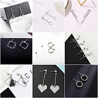 Khuyên tai bông tai đẹp đính đá hiện vintage khuyên tai nụ retro cho nữ phong cách hàn quốc Sulli store