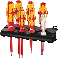 Bộ tua vít cách điện Wera 7 chiếc 160i/7 rack Wera WERA 05006147001