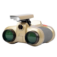 4X30 Binoculars for Kids Toy Binoculars Night Vision Scope Telescope with Pop-up Light Zoom Binoculars Children