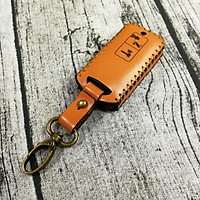 Bao da chìa khóa smartkey Air Balde, vision 2019, Vario 2018, AB 2018 - Vàng bò