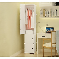 Tủ lắp ghép 5 ô nhỏ gọn