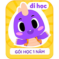 Khóa Học Ứng Dụng Tiền Tiểu Học Dino Đi Học - E-Voucher