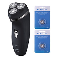 Combo Máy Cạo Râu Flyco FS-330VN Và Bộ Lưỡi Dao Cạo FR6 (3 Bộ)