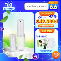Máy tăm nước du lịch cao cấp WaterPush 1904 -Bình nước lớn 300ML - 1 đổi 1 trong 12 tháng