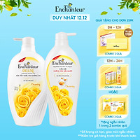 Combo Dầu Gội và Sữa tắm nước hoa Enchanteur Charming 650g/Chai