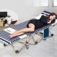 Giường đơn giường gấp ngủ trong bệnh viện gấp gọn tiện dụng ( Mầu ngẫu nhiên ) - Hàng chính hãng