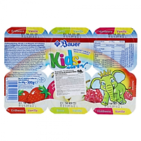 Lốc 6 phô mai sữa chua hoa quả Kids Mix Premium 50g - 16941