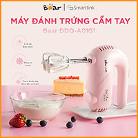Máy Đánh Trứng Cầm Tay Bear 5 Tốc độ DDQ-A01G1 - Hàng Chính Hãng - Bảo Hành 18 Tháng