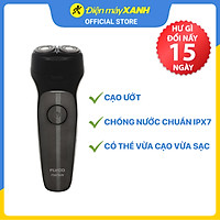 Máy Cạo Râu Flyco FS879VN 2 Lưỡi Kép Thân Máy Kháng Nước Sạc Nhanh 1 Giờ Cáp Sạc USB - Hàng Chính Hãng