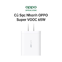 Củ Sạc Nhanh OPPO Super VOOC 65W | Đầu ra USB: 10V - 6.5A | Hàng Chính Hãng OPPO