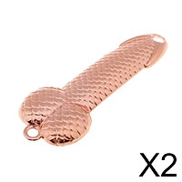2xFishing Sequins Lure Spoon Lure Metal Hard Bait Lure Crankbait 11g