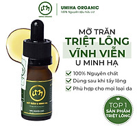 Combo triệt lông vĩnh viễn UMIHA ORGANIC với Mỡ trăn nguyên chất U Minh Hạ và Kem tẩy lông Umi 4C an toàn tiết kiệm tại nhà