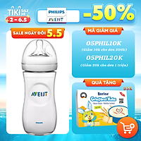 Hộp 1 Bình sữa mô phỏng tự nhiên hiệu Philips Avent cho trẻ từ 6 tháng tuổi