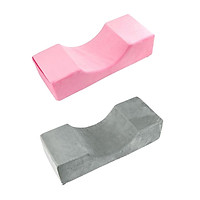 2Pcs Soft Eyelash Extension Pillow Washable Comfortable Grafting Neck Pillow