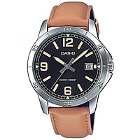 Đồng hồ nam dây da Casio Anh Khuê MTP-V004L-1B2UDF
