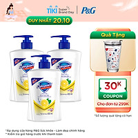 Combo 3 Nước Rửa Tay Safeguard Hương Chanh 450ml