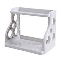 Kệ nhà bếp đựng gia vị - Kệ đựng chén đĩa - Kệ nhựa 2 tầng đa năng đưngk dao kéo nhà bếp tiện ích