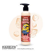 Sữa Tắm Dưỡng Da Hương Đào Tươi - MADELYN MINIONS BOOSTER BATH AND SHOWER PEACH PASSION 240ml