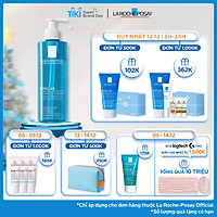 Gel rửa mặt tạo bọt làm sạch & giảm nhờn cho da dầu nhạy cảm La Roche-Posay Effaclar Purifying Foaming Gel (400ml)