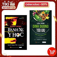 Combo Liệu Trình Dinh Dưỡng Tối Ưu - Phương Pháp Đơn Giản Để Giảm Cân Và Chữa Bệnh Theo Chế Độ Dinh Dưỡng Thực Vật Toàn Phần + Hành Trình Bánh Xe Y Học