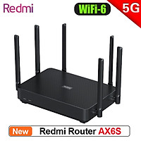 Redmi Router AX6S WiFi-6 Gigabit 2.4G/5G Dual-Band Router w/256MB OFDMA Repeater Signal Amplifier High-Gain Antennas