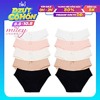 Bộ 10 Quần Lót Nữ Modal Miley Lingerie - Giao Màu Ngẫu Nhiên