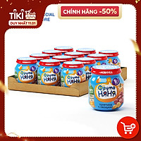 Thùng 12 hộp thịt bê xay nhuyễn với rau củ FrutoNyanya 100g/hộp