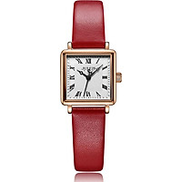 Đồng Hồ Nữ Julius Star Hàn Quốc JS-031 Mặt Kính Sapphire Dây Da