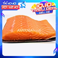 Cá hồi phi lê cắt miếng