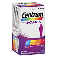Vitamin tổng hợp Centrum For Women 90 Tablets