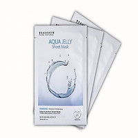 Bộ 3 Mặt nạ dưỡng ẩm mềm da chống lão hóa cho da nhạy cảm Beauskin Aqua Jelly Sheet Mask, Hàn Quốc 25 ml