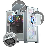 Vỏ Case Máy Tính Corsair 4000D AIRFLOW Black - Hàng Chính Hãng