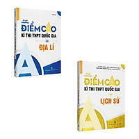 Sách - Combo luyện thi điểm cao môn Lịch sử - Địa lí