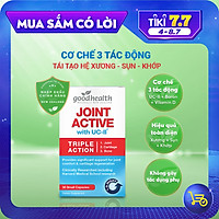Viên Sụn Khớp Goodhealth Joint Active - Với UC2 Tái Tạo Và Duy Trì Sụn Khớp - Giúp Khớp Khỏe Dễ Dáng Vận Động – 100% Chính Hãng Từ New Zealan