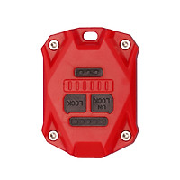Plastic Key Remote Fob Cover Shell Keypads & Uncut Spare Key Blade Car Key Case Cover Replacement for Jeep Wrangler JK