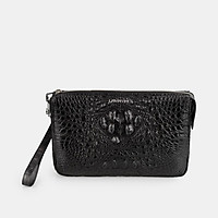 Ví Nam Cầm Tay WALTER Clutch Da Cá Sấu Cao Cấp Thiết Kế Sang Trọng Chính Hãng LAVATINO - CLS02